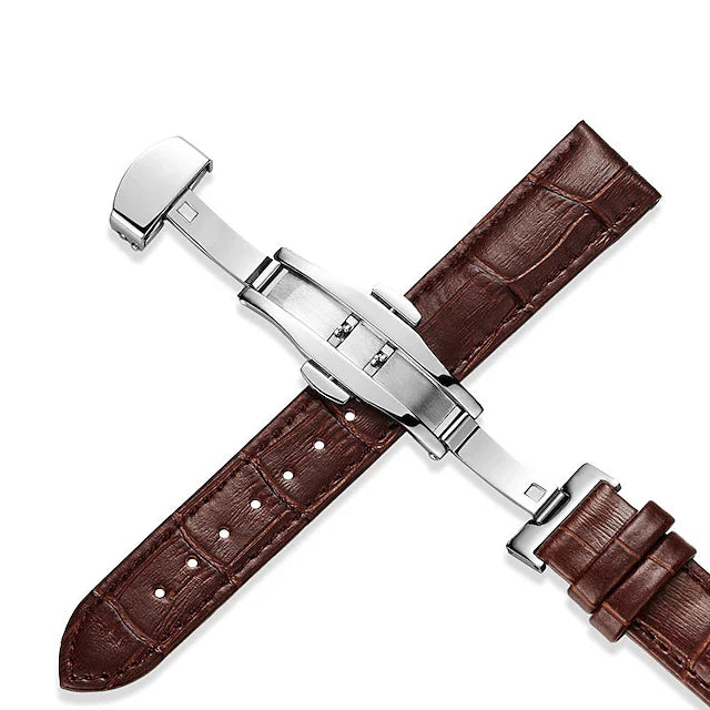 Leather Bracelet (Imitation Croco)